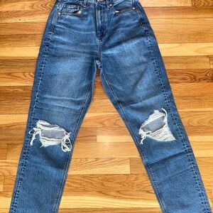 NWT American Eagle Blue Distressed Women's Jeans